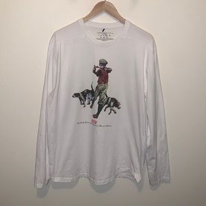 Akoo White Graphic T Shirt